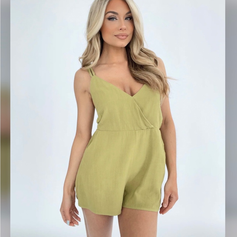Strappy romper